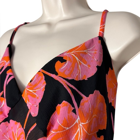 Diane Von Furstenberg women’s chiffon blouse adjustable straps size 3x - Picture 4 of 9